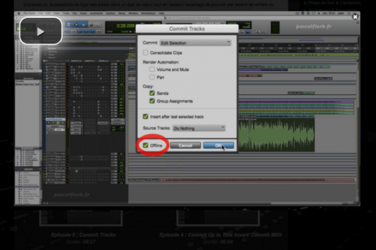 Nouveau cru 2016 : des tutoriels vidéos Pro Tools en accès libre par pascal 'pako' Flork