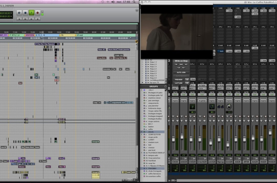 "Le Coffre" écrit & réalisé par Gabriel Pistre ; montage son, bruitages & mixage 5.1 par pascal 'pako' Flork