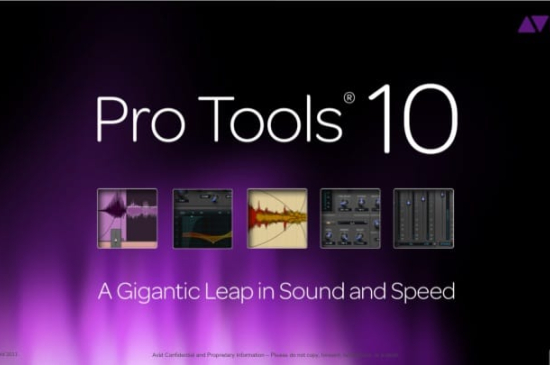 Pro Tools en version 10 dans la régie pascalflork.fr