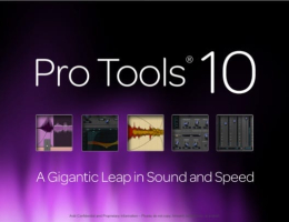 Pro Tools en version 10 dans la régie pascalflork.fr