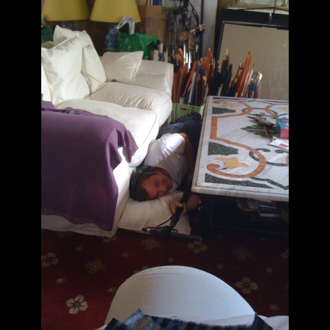 "Intérieurs" scenes shooting... Steps Sound Takes.