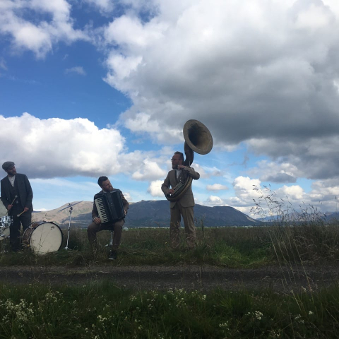 pascalflork.eu music recordings on the set of Woman at War by Benedikt Erlingsson