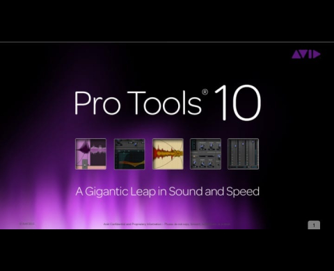 Pro Tools en version 10 dans la régie pascalflork.fr